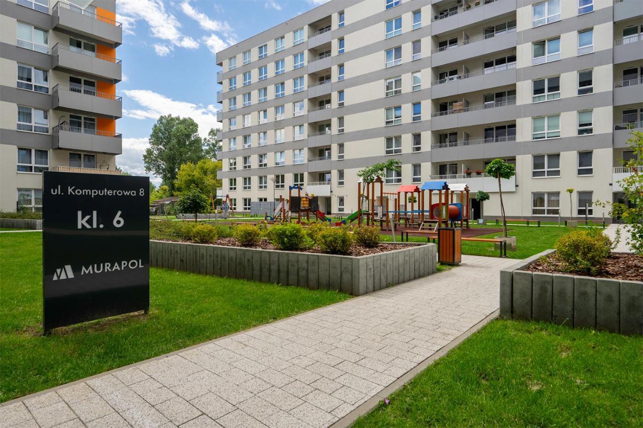 Lotnisko Chopina Modern Apartment ワルシャワ エクステリア 写真
